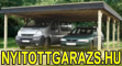 Nyitott garázsok, kocsibeállók Nyitott garázsok, kocsibeállók
